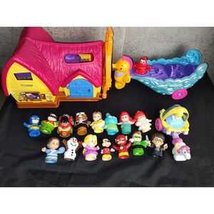 Fisher-Price Little People Lot of 18 Figures Disney DC